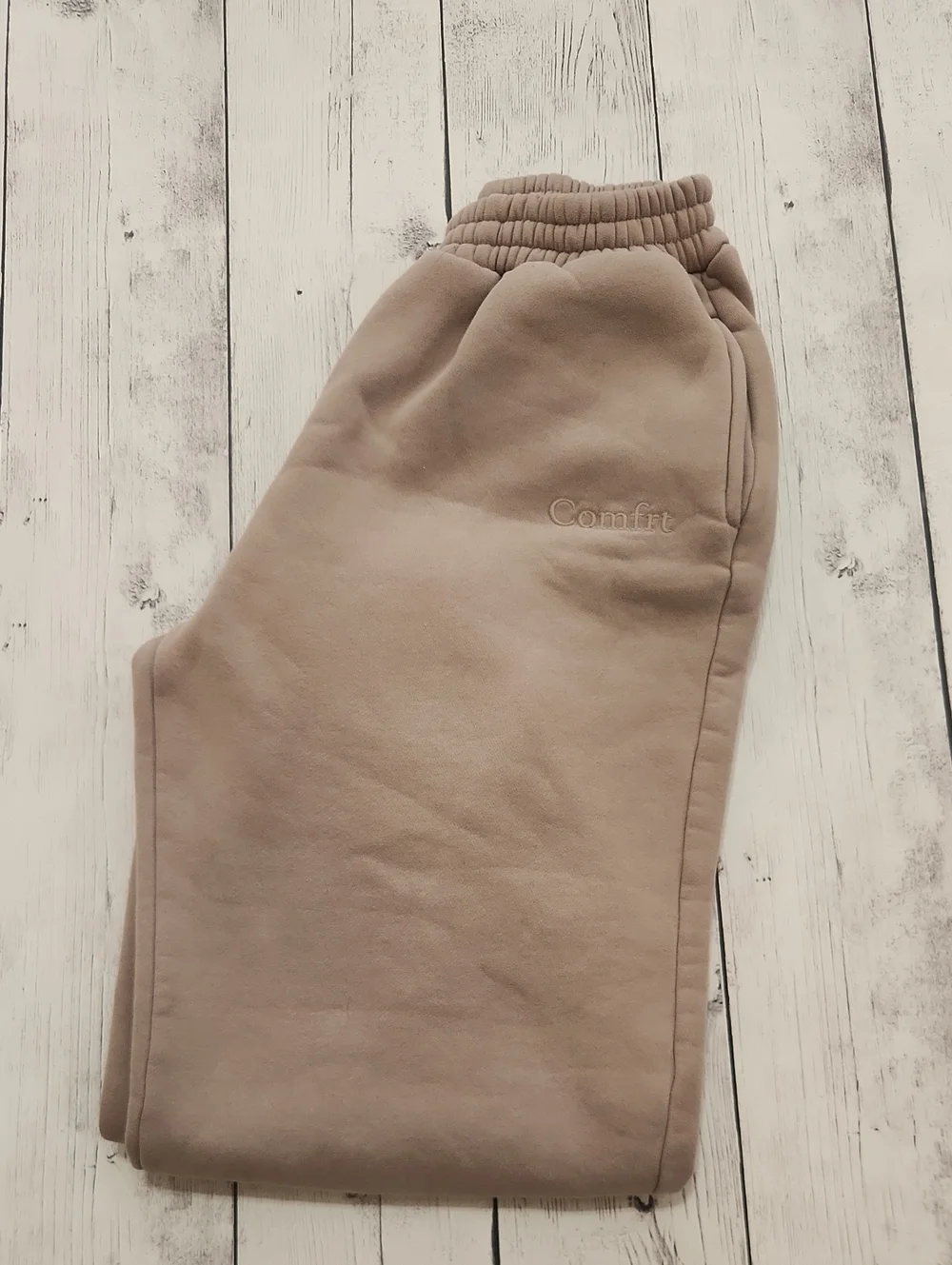 Comfrt Kids Size Large Light Brown Sweatpants Worn A Couple Times
